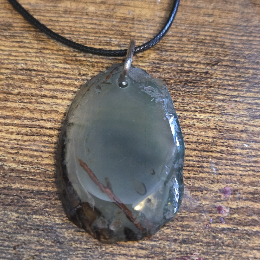 Natural Stone Pendant Necklace